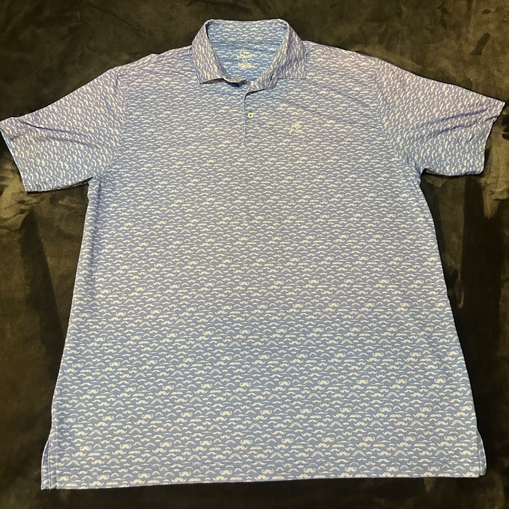 Rhoback Mustache Golf Polo